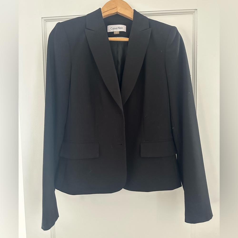 Calvin Klein Basic Button Blazer - image 1